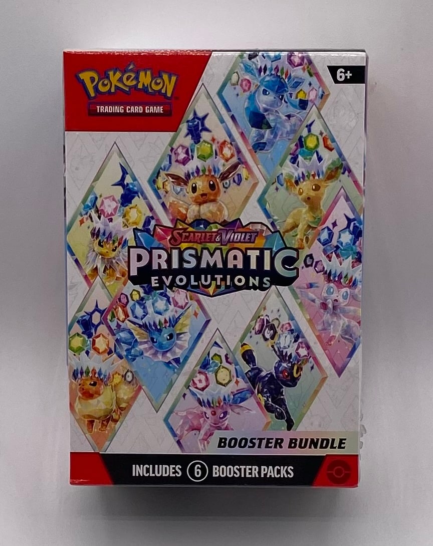 Pokémon TCG Scarlet & Violet Prismatic Evolutions Booster Bundle - Sealed: Pokémon TCG Scarlet & Violet Prismatic Evolutions Booster Bundle - Sealed
