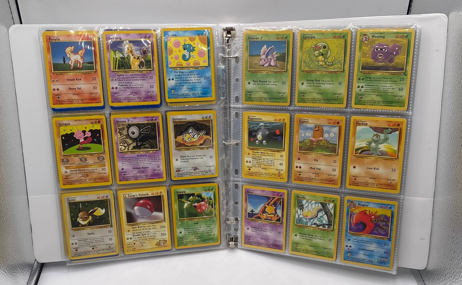 1999 1st Edition Pokemon & More Pikachu, Kabuto, Ivysaur, Aerodactyl Cards Binder - 2
