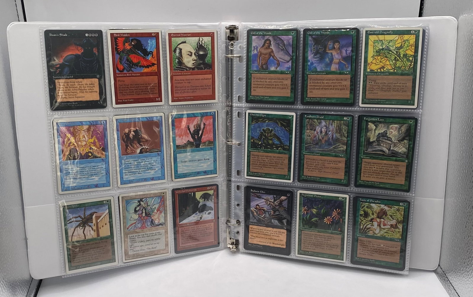 1990s Magic The Gathering Cards Binder (1 of 5)