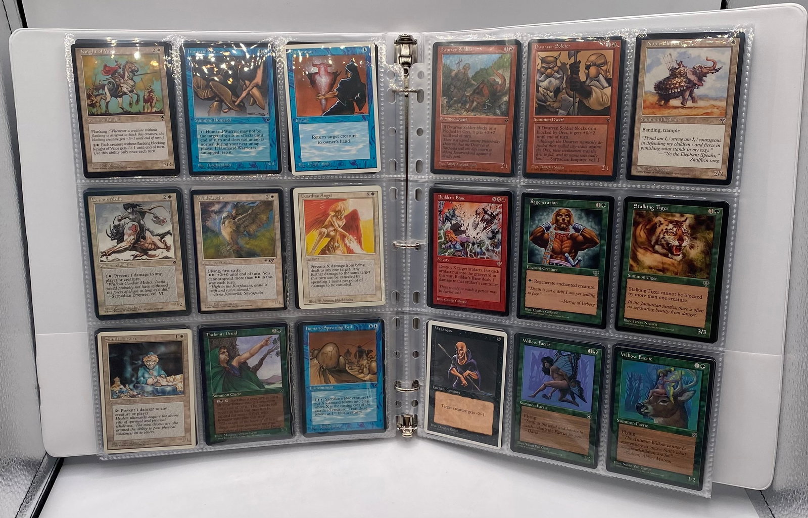 1990s Magic The Gathering Cards Binder - 4