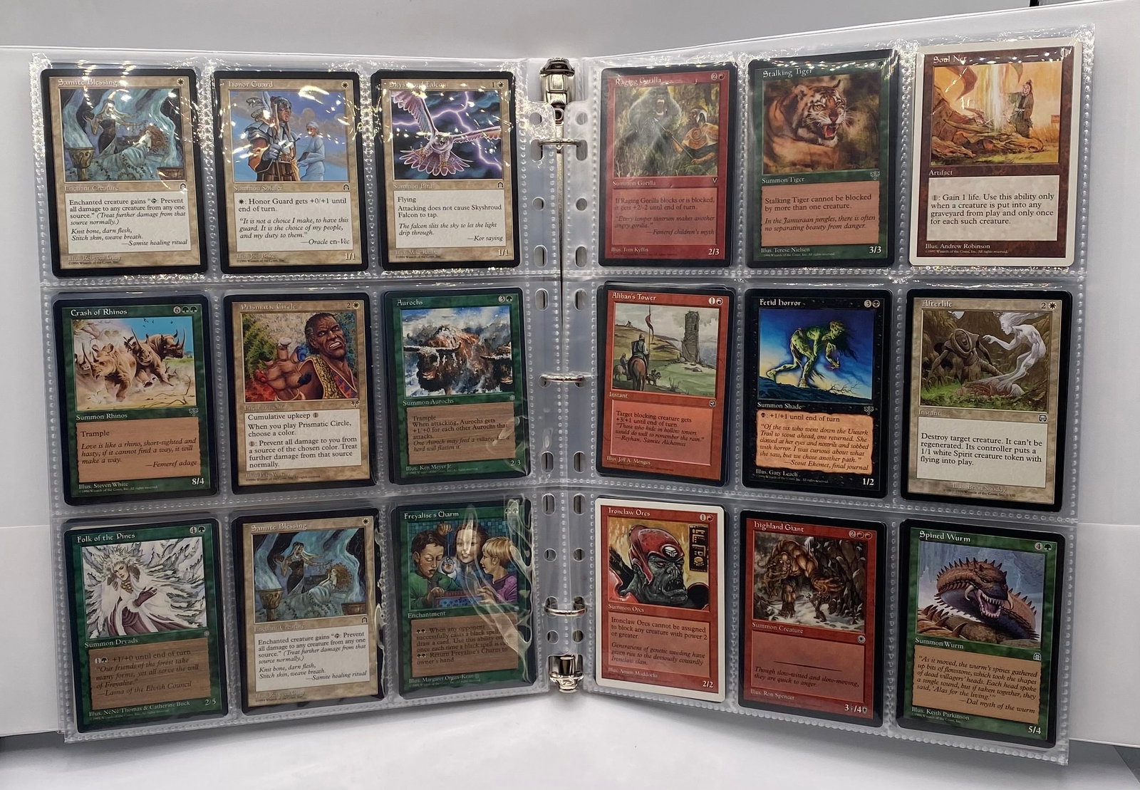 1990s Magic The Gathering Cards Binder - 5