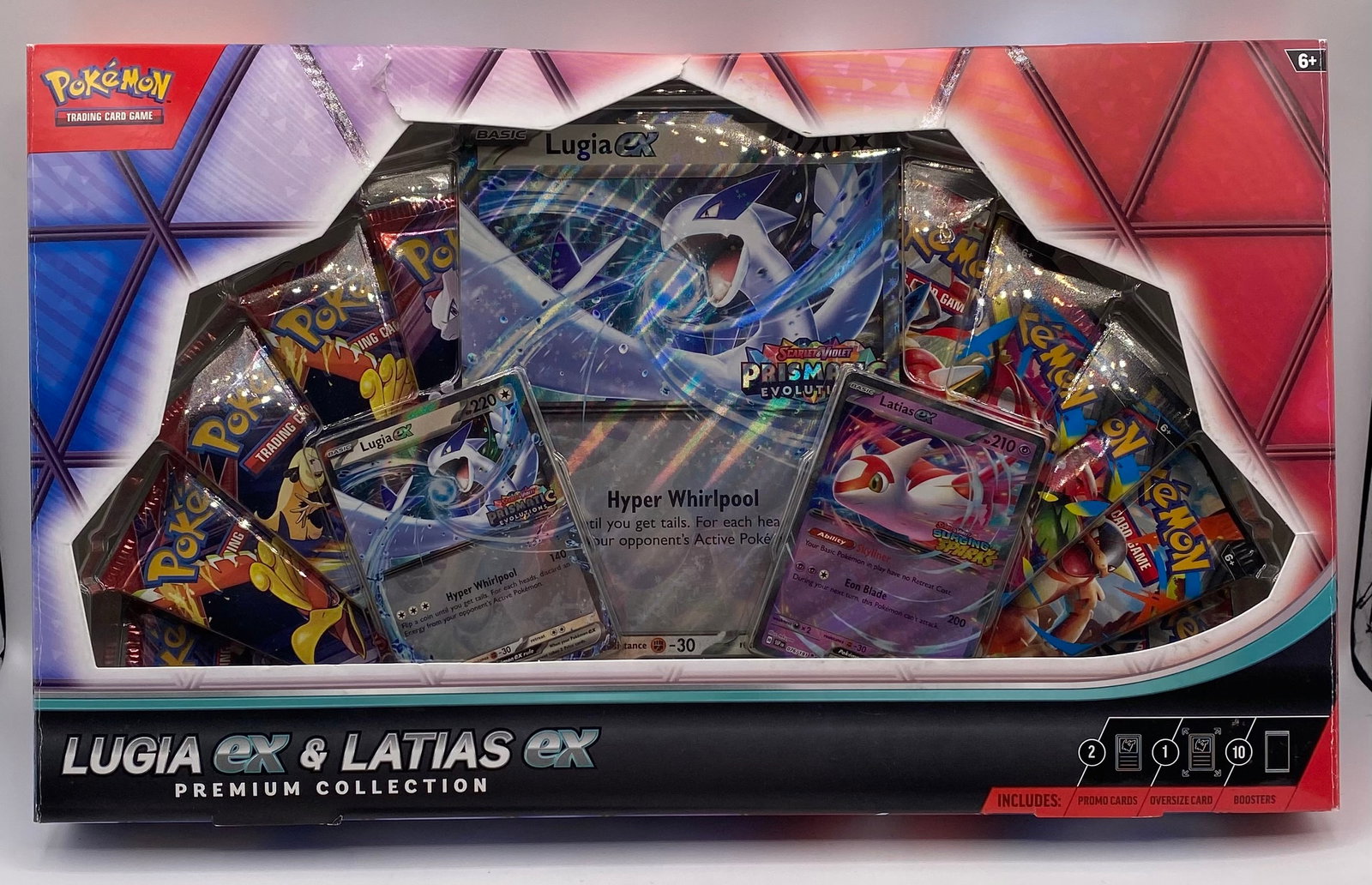 Pokémon TCG Lugia ex & Latias ex Premium Collection Box (Factory Sealed): Pokémon TCG Lugia ex & Latias ex Premium Collection Box (Factory Sealed)