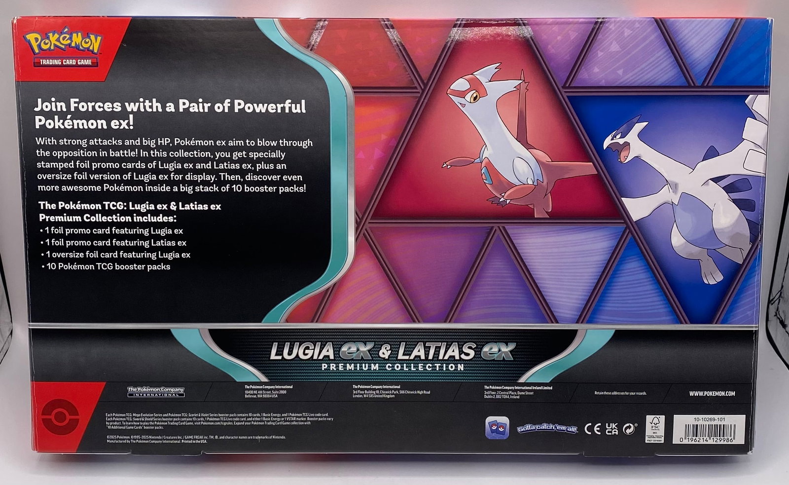 Pokémon TCG Lugia ex & Latias ex Premium Collection Box (Factory Sealed) - 2