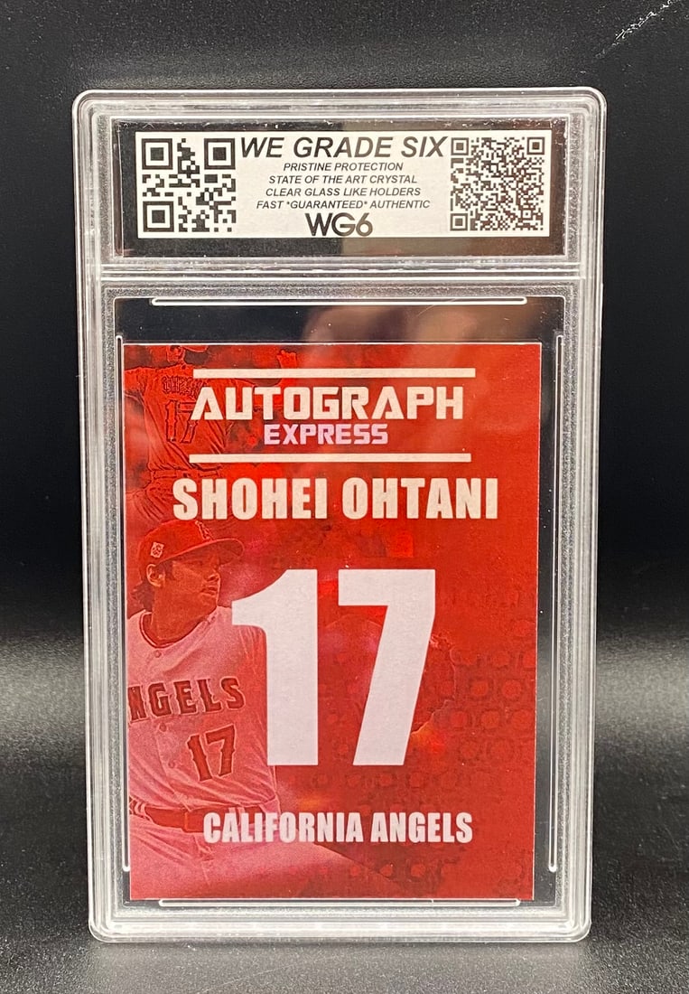 2018 Shohei Ohtani Express Facsimile Auto ACEO Card - 2