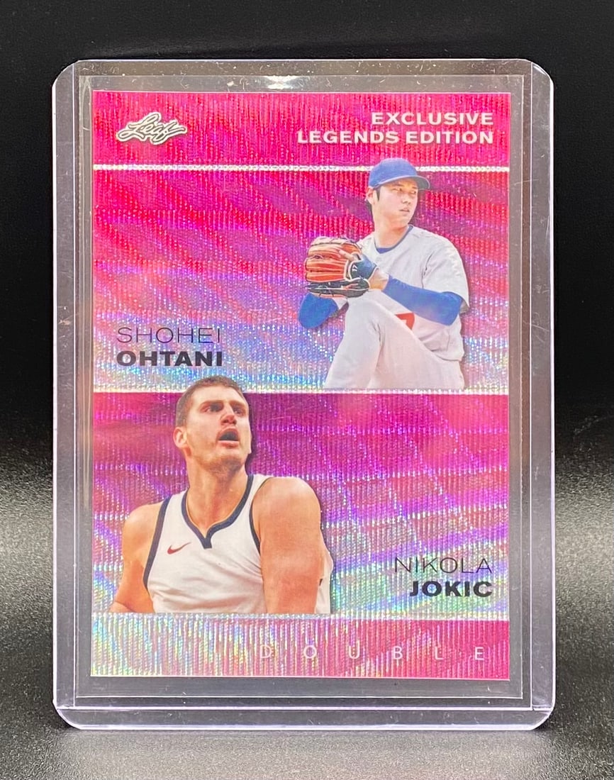 Shohei Ohtani & Nikola Jokic Pink Foil /10 (1 of 2)