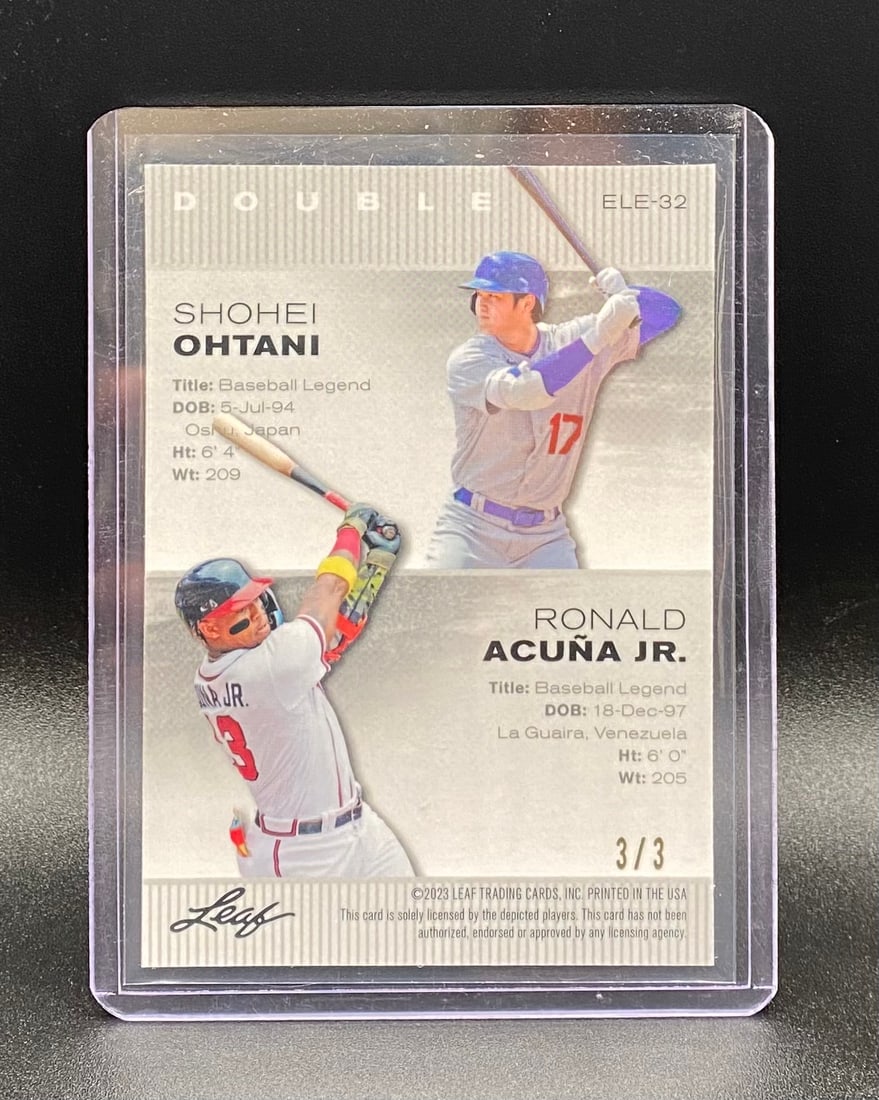 Shohei Ohtani & Ronald Acuna /3 - 2
