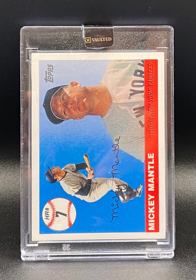 Mickey Mantle Card (1 of 2)