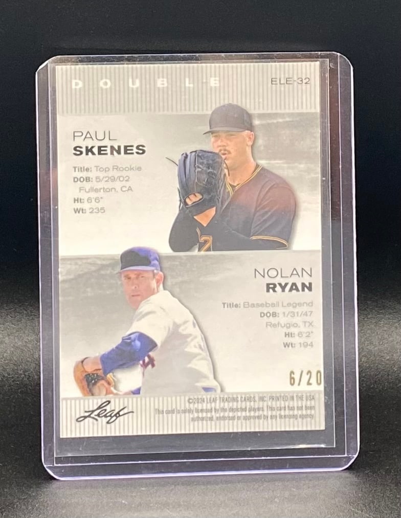 Paul Skenes & Nolan Ryan Holo /20 - 2