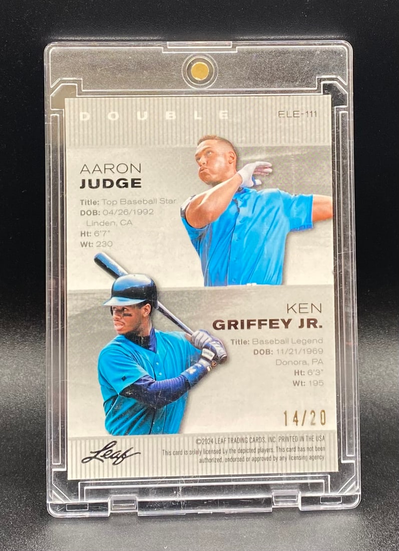 Aaron Judge & Ken Griffey Jr /20 - 2