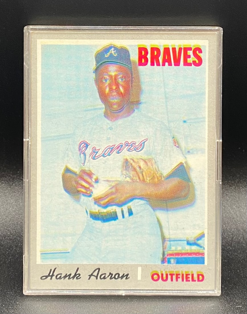 1970 Hank Aaron Card: 1970 Hank Aaron Card