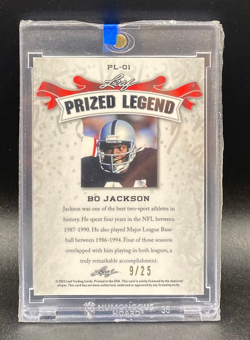 Bo Jackson Holo /25 - 2