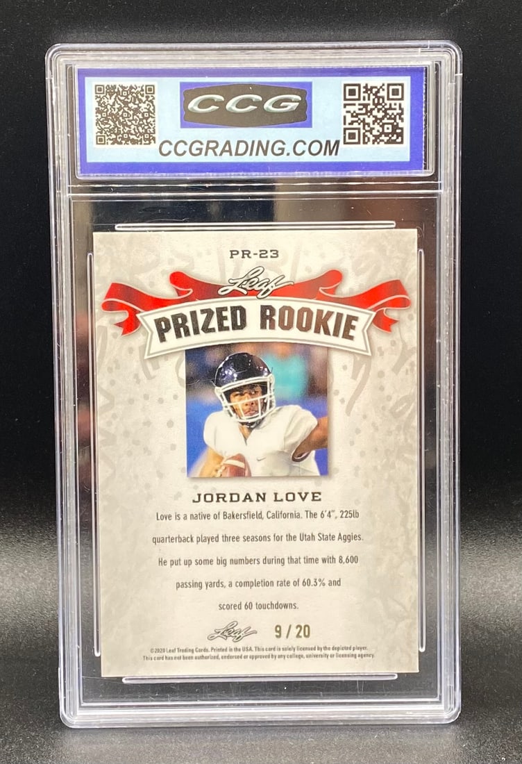 Jordan Love Rookie Holo /20 - 2