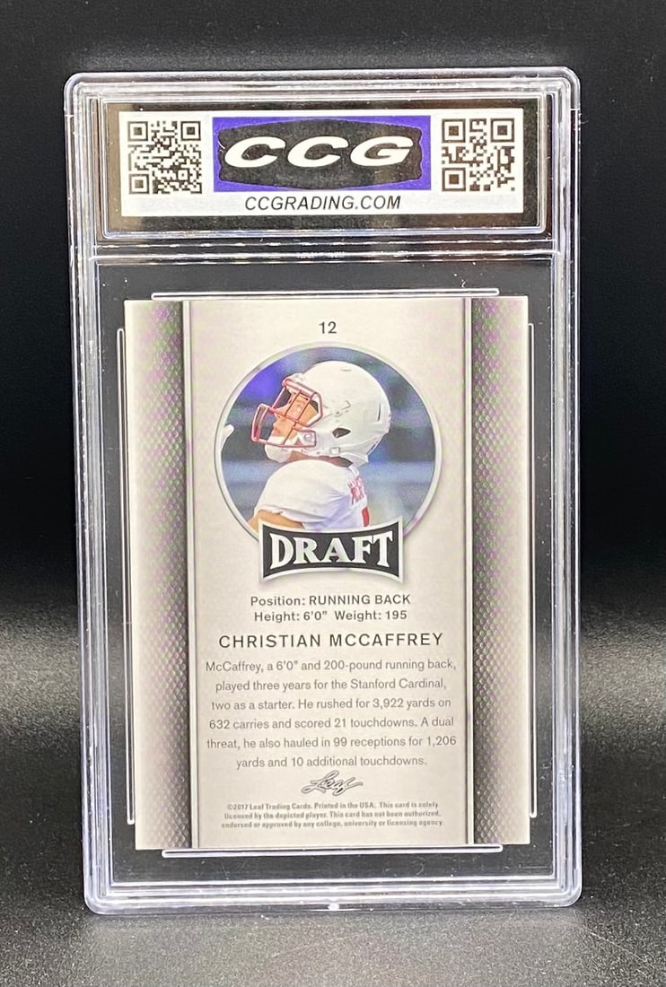 Christian McCaffrey Rookie - 2