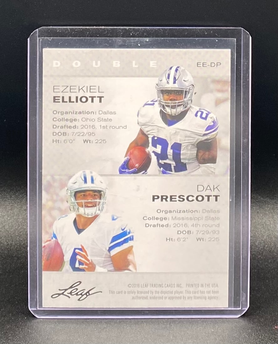 Ezekiel Elliott & Dak Prescott Holo /10 - 2