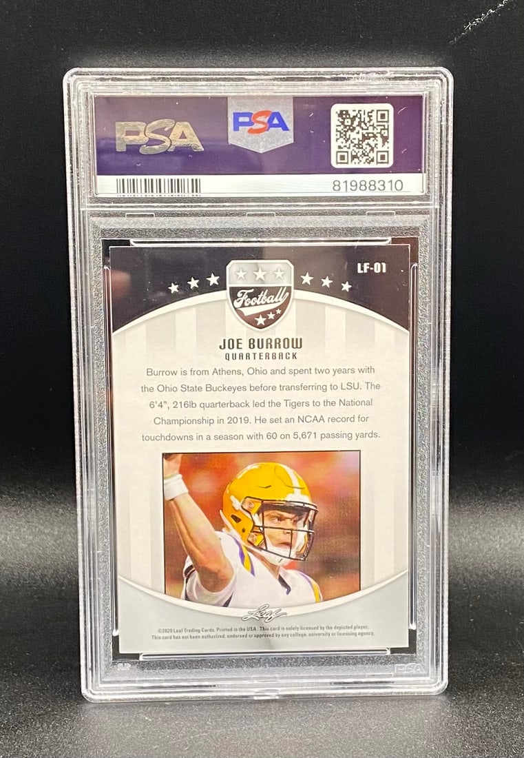 Joe Burrow Rookie - 2