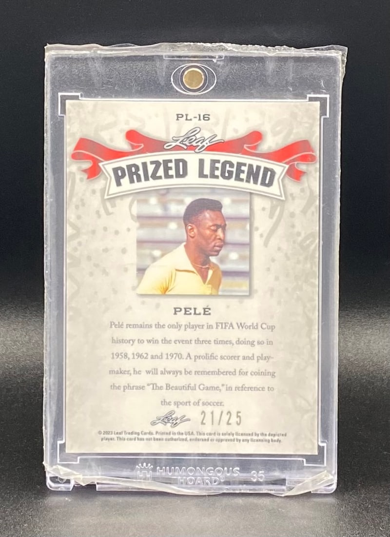 Pele Brazil King Player Holo /25 - 2