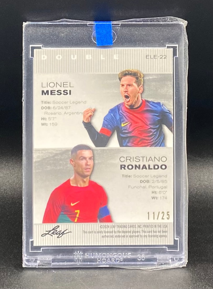 Lionel Messi & Cristiano Ronaldo Holo /25 - 2