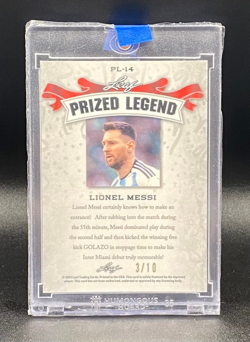 Lionel Messi Pink Holo /10 - 2