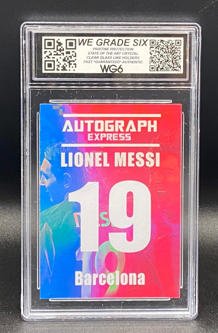 Lionel Messi Facsimile Autographed Express Card - 2