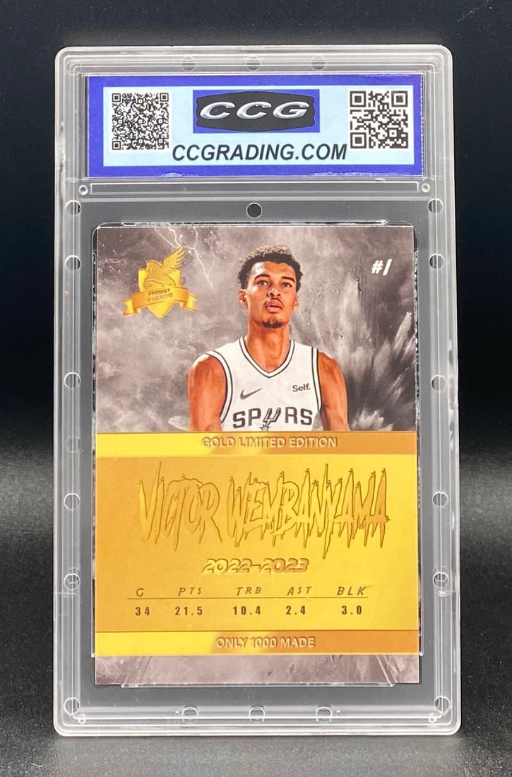Victor Wembanyama San Antonio Spurs ACEO Card - 2