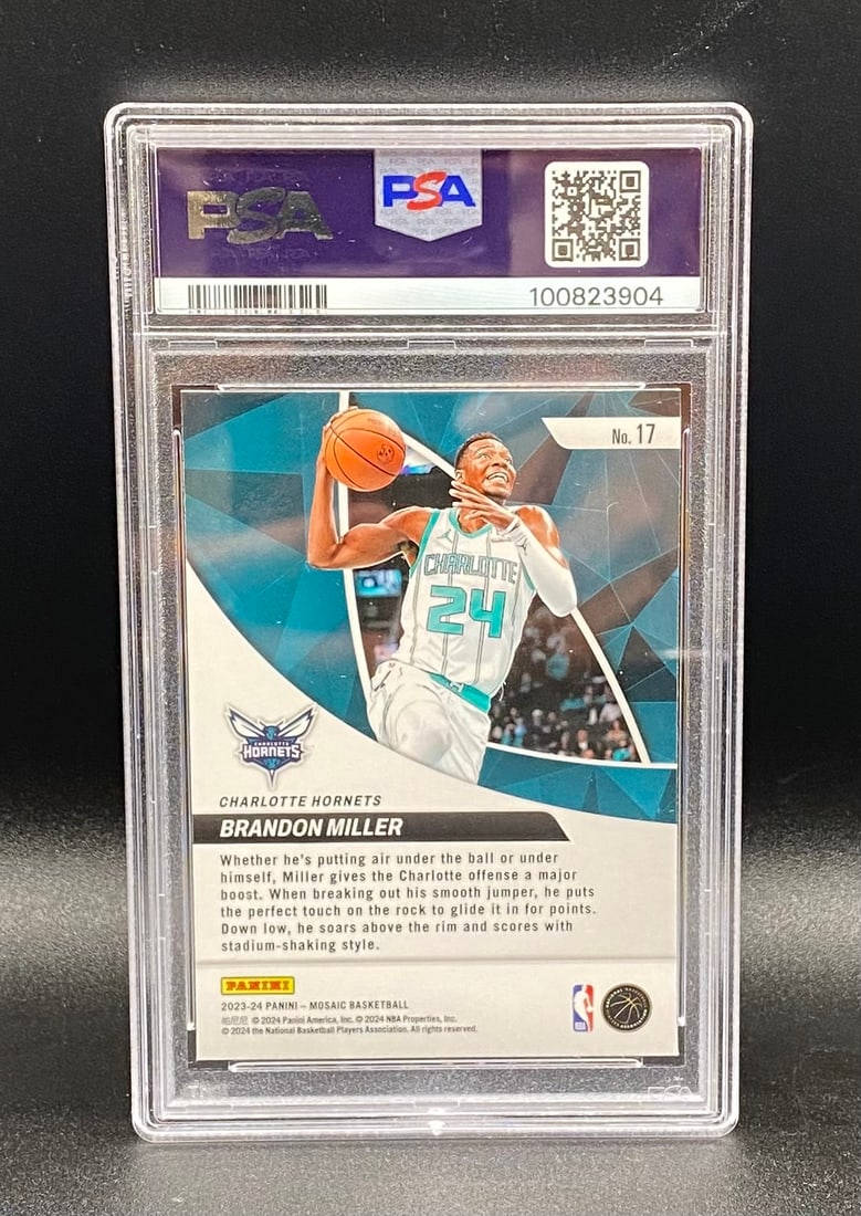 Brandon Miller Elevate Rookie PSA 10 - 2