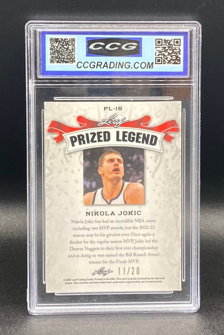 Nikola Jokic Kaleidoscope Blue /20 - 2