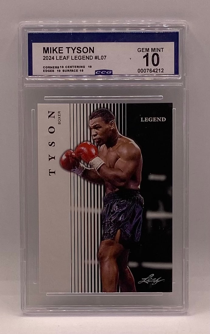 Mike Tyson Boxing Card (1 of 1)