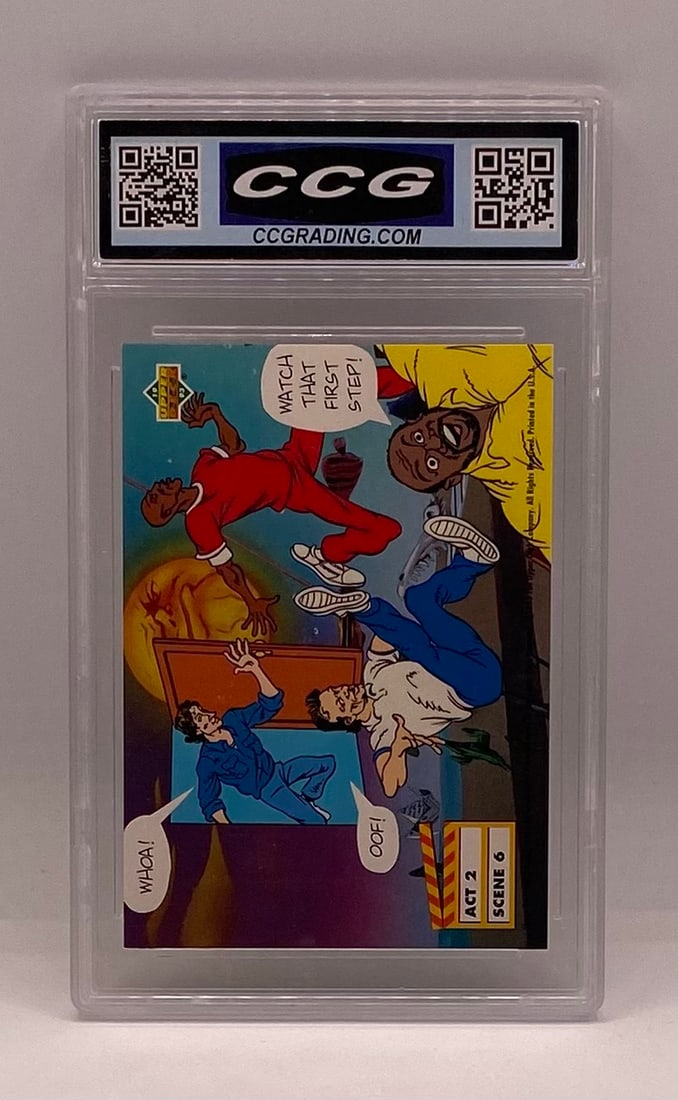1993 Upper Deck Looney Tunes Michael Jordan Card - 2