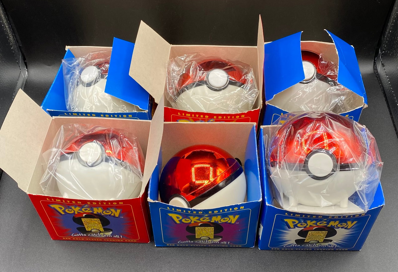 Sealed 1999 Burger King Pokémon 23K Gold-Plated Trading Card Sets - 2