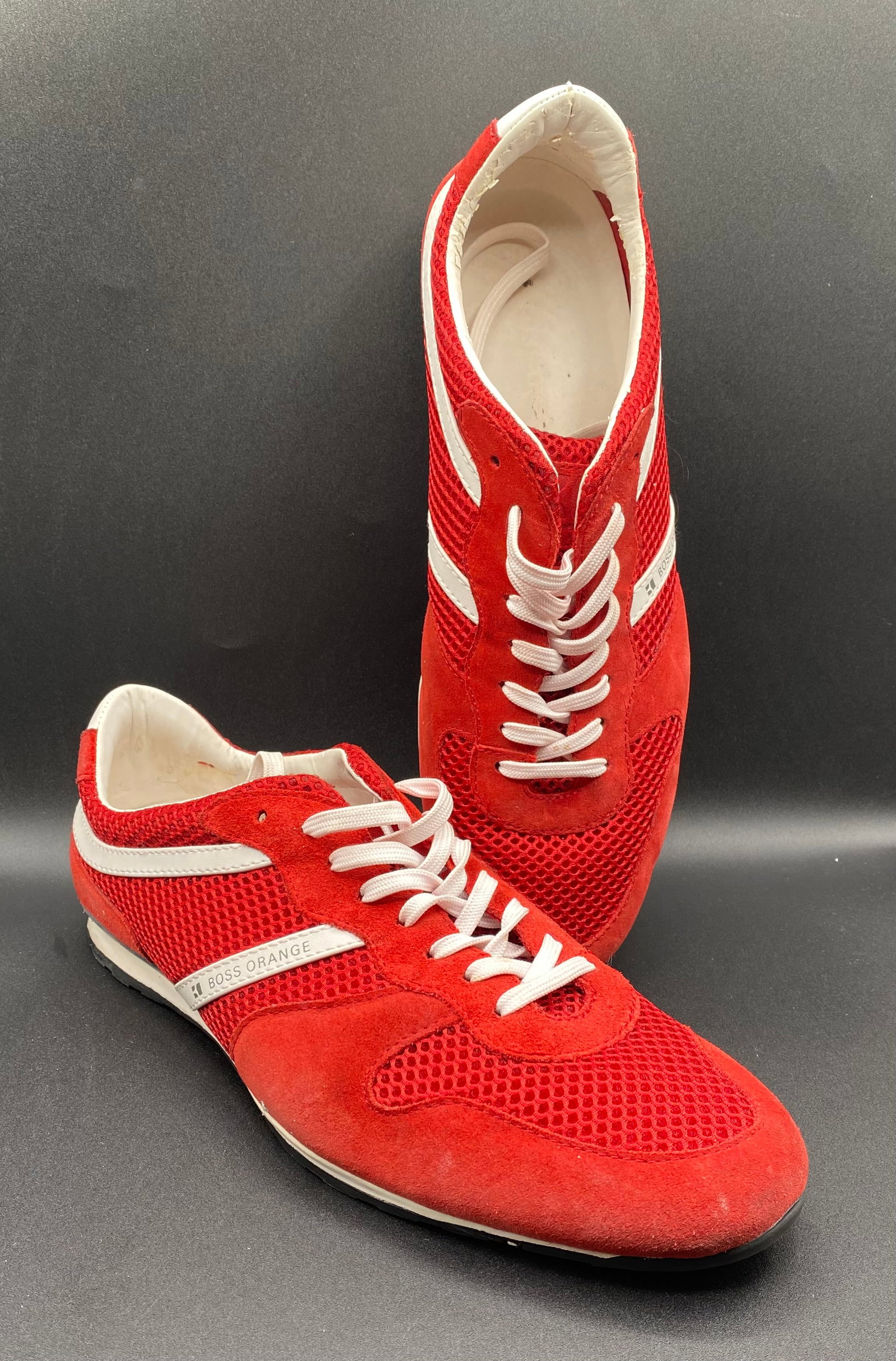 Hugo Boss Orange Sneaker (1 of 3)