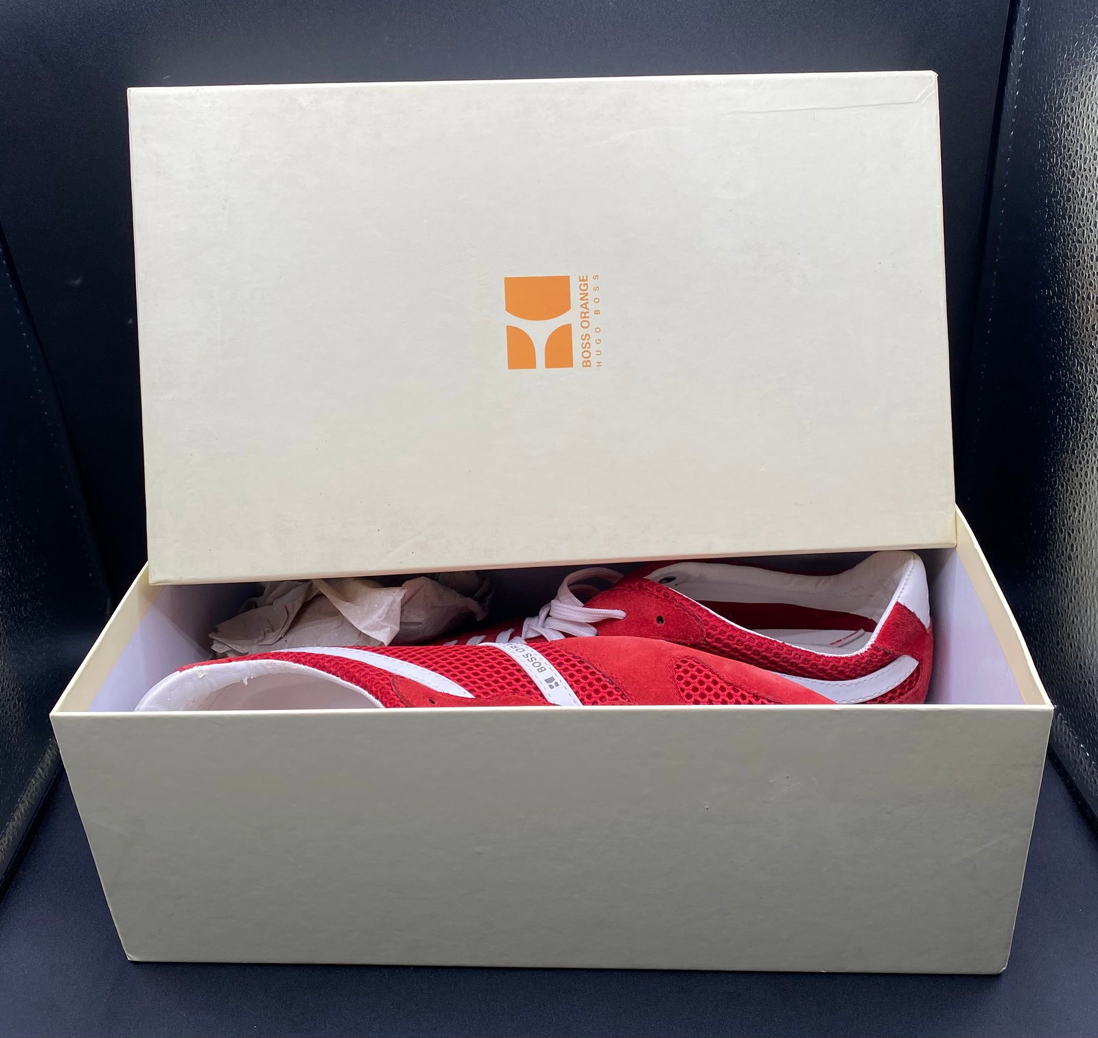 Hugo Boss Orange Sneaker - 3