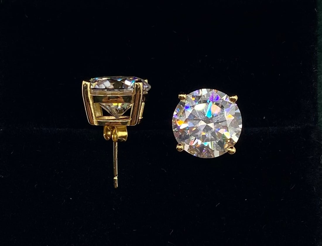 4 Carats VVS Earrings - 2