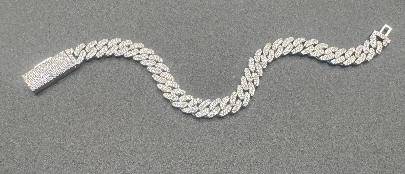 Cuban VVS Moissanite Bracelet - 2