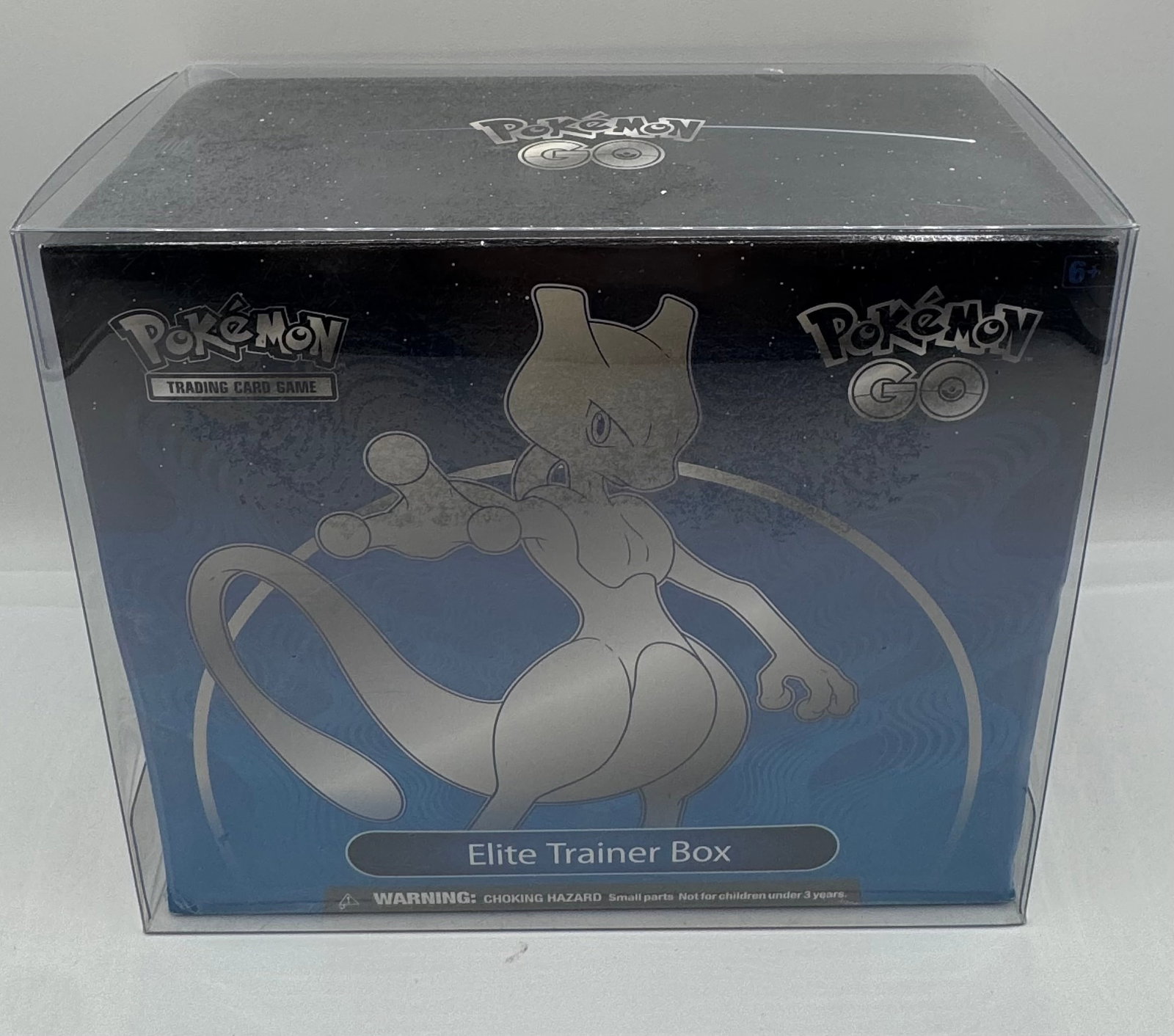 Pokemon TCG Pokemon GO Elite Trainer Box (Mewtwo): Pokemon TCG Pokemon GO Elite Trainer Box Sealed w/ Acrylic Protector Case