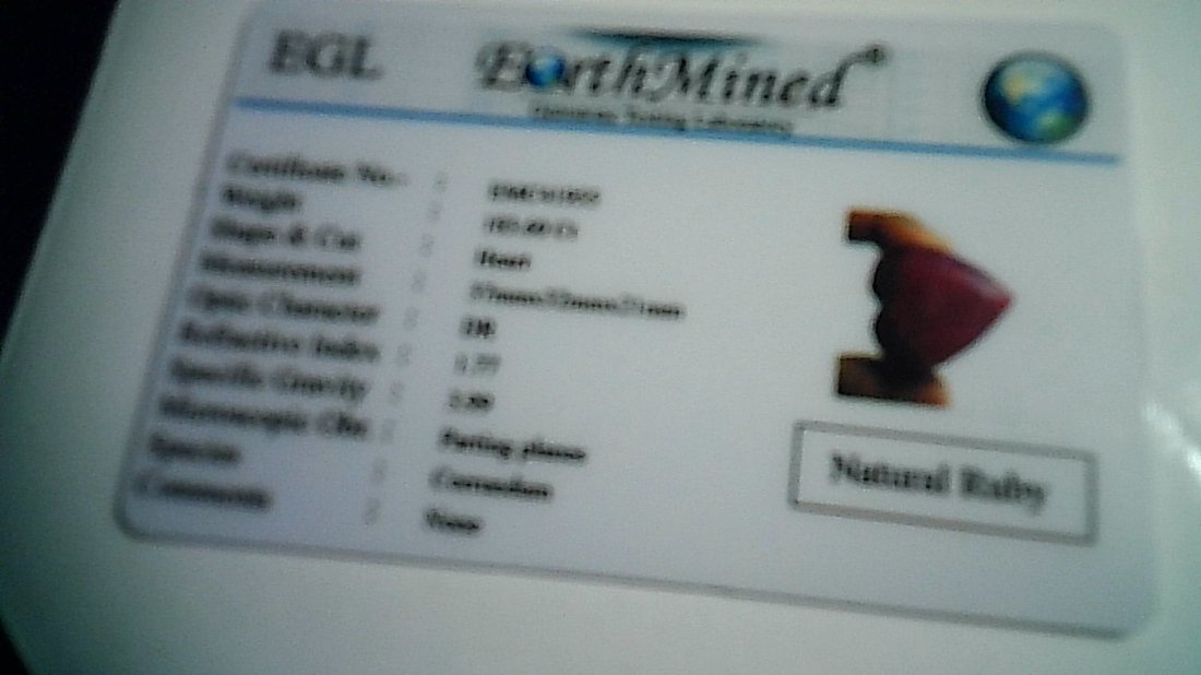 CERTIFIED GEMSTONE (1 of 2)