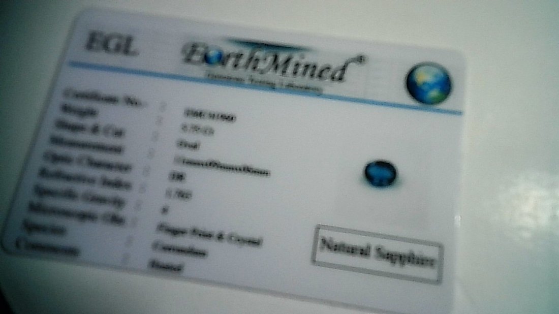 CERTIFIED GEMSTONE (1 of 2)