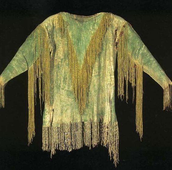 New Native American Buckskin Beige Western Suede L (1 of 1)