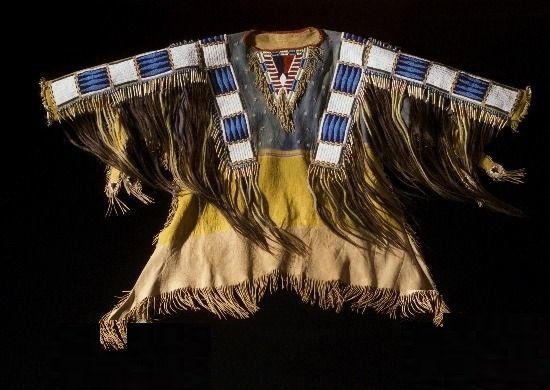 New Native American Buckskin Beige Western Suede L (1 of 1)