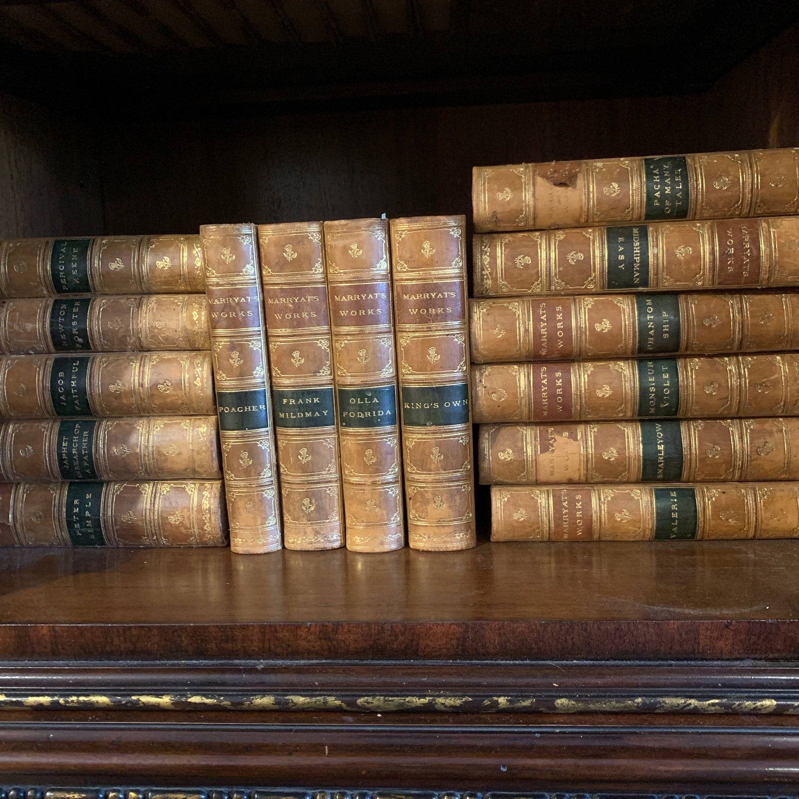 Set of 16 Captain Marryats Works, Books, 1873, Illustrated (1 of 7)