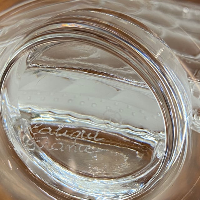 Lalique ring dish (1 of 2)