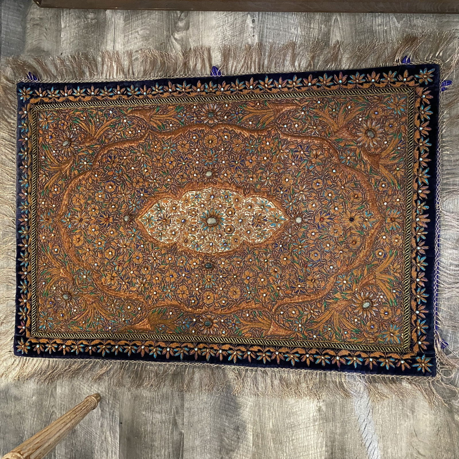 Kashmir Jeweled Textile (1 of 7)