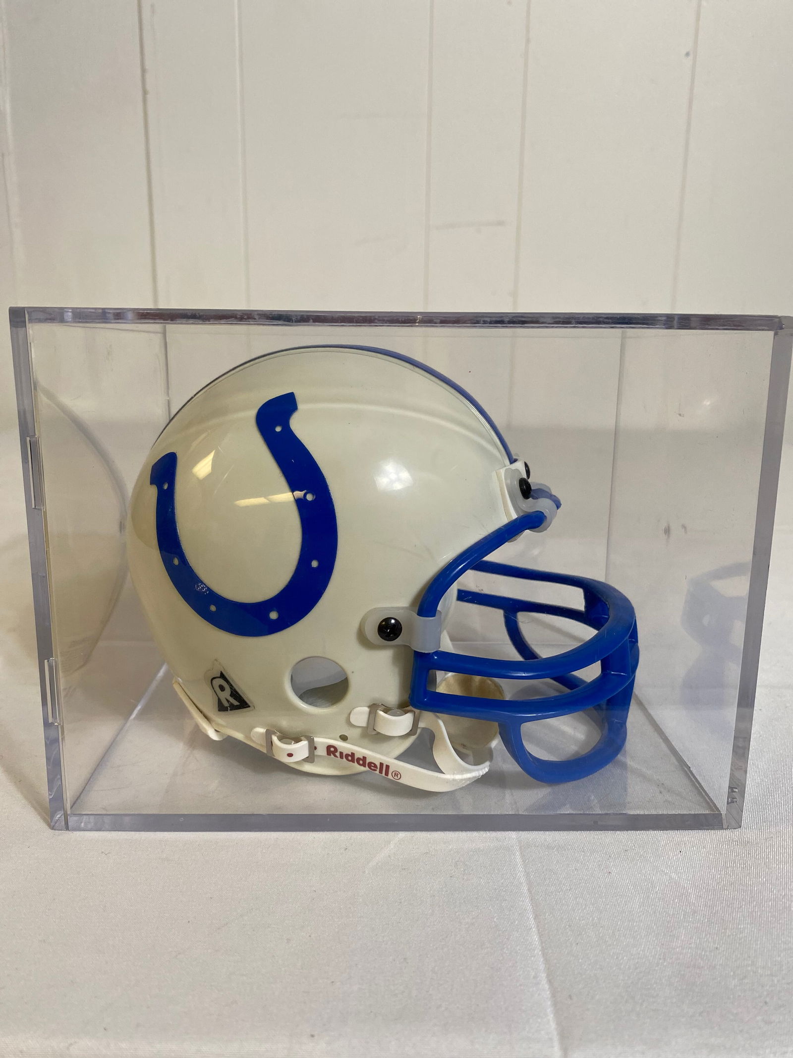 Signed Payton Manning Small Helmet in Case (1 of 5)