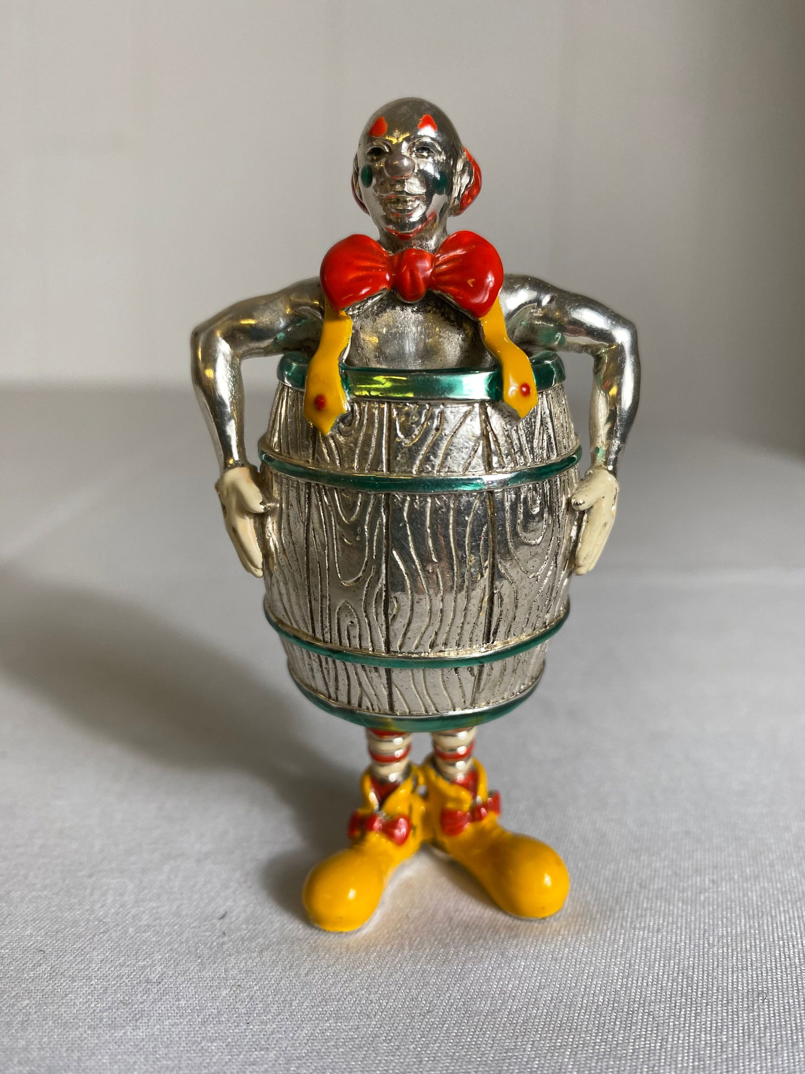 A Tiffany & Co. Enameled Silver Circus Clown (1 of 6)