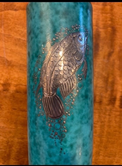 Gustavsberg Argenta Fish Vase (1 of 4)
