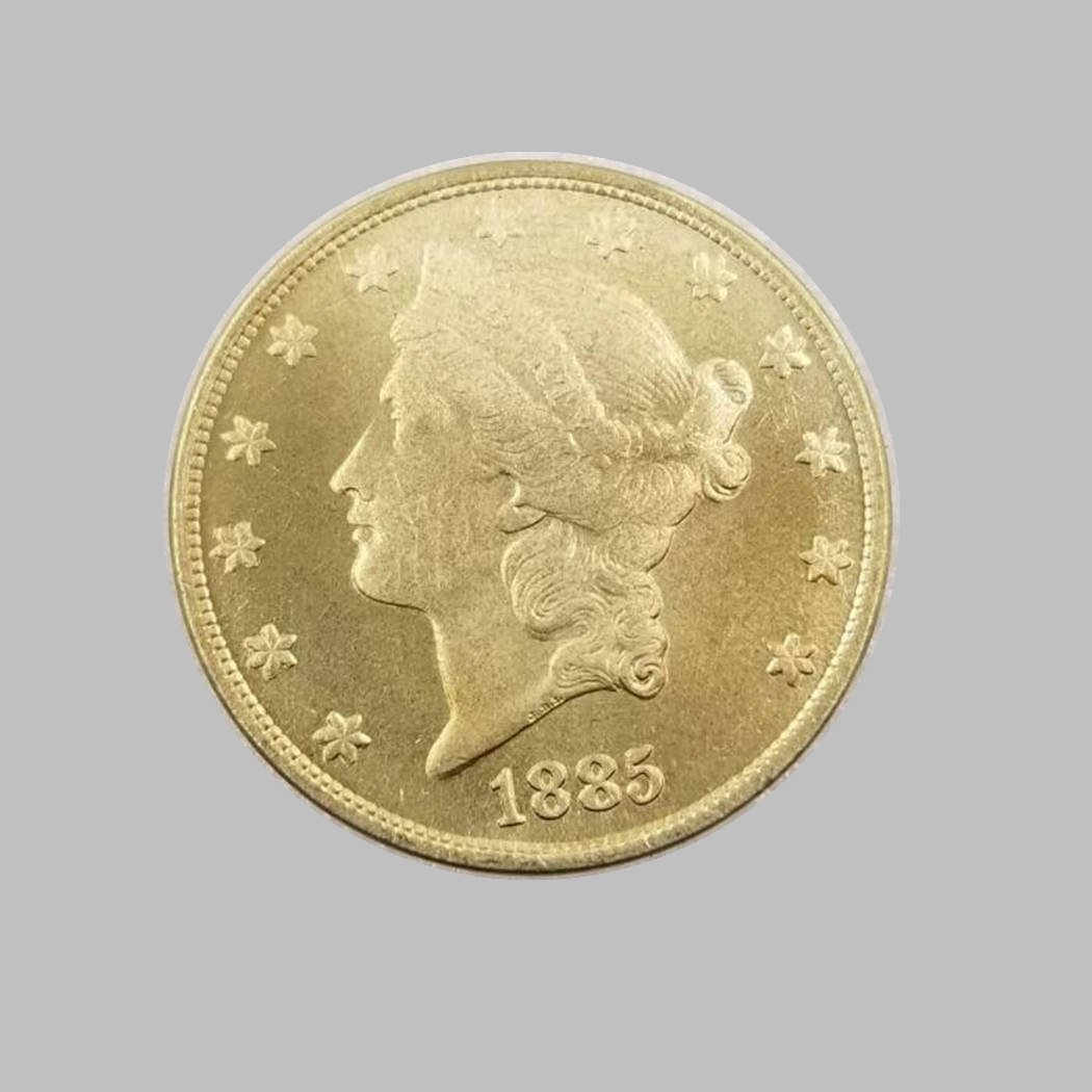 1885 TWENTY DOLLARS GOLD COIN (1 of 2)