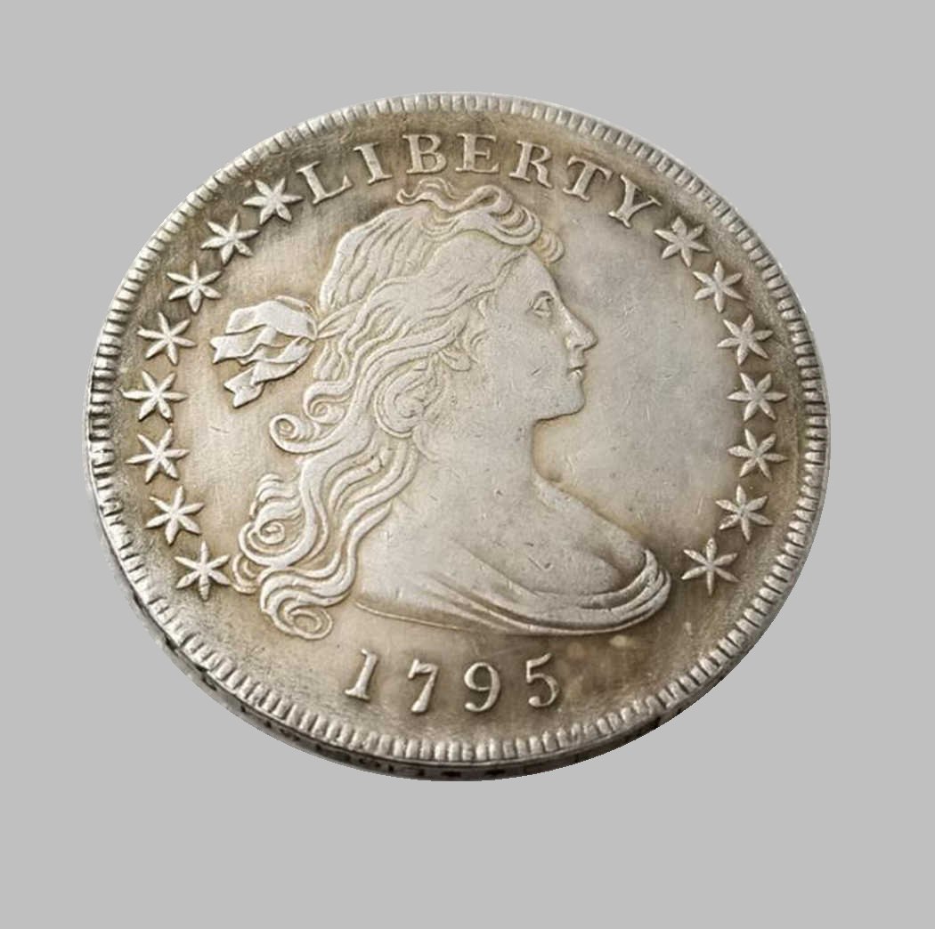 1795 DOLLARS LIBERTY SILVER COIN (1 of 2)