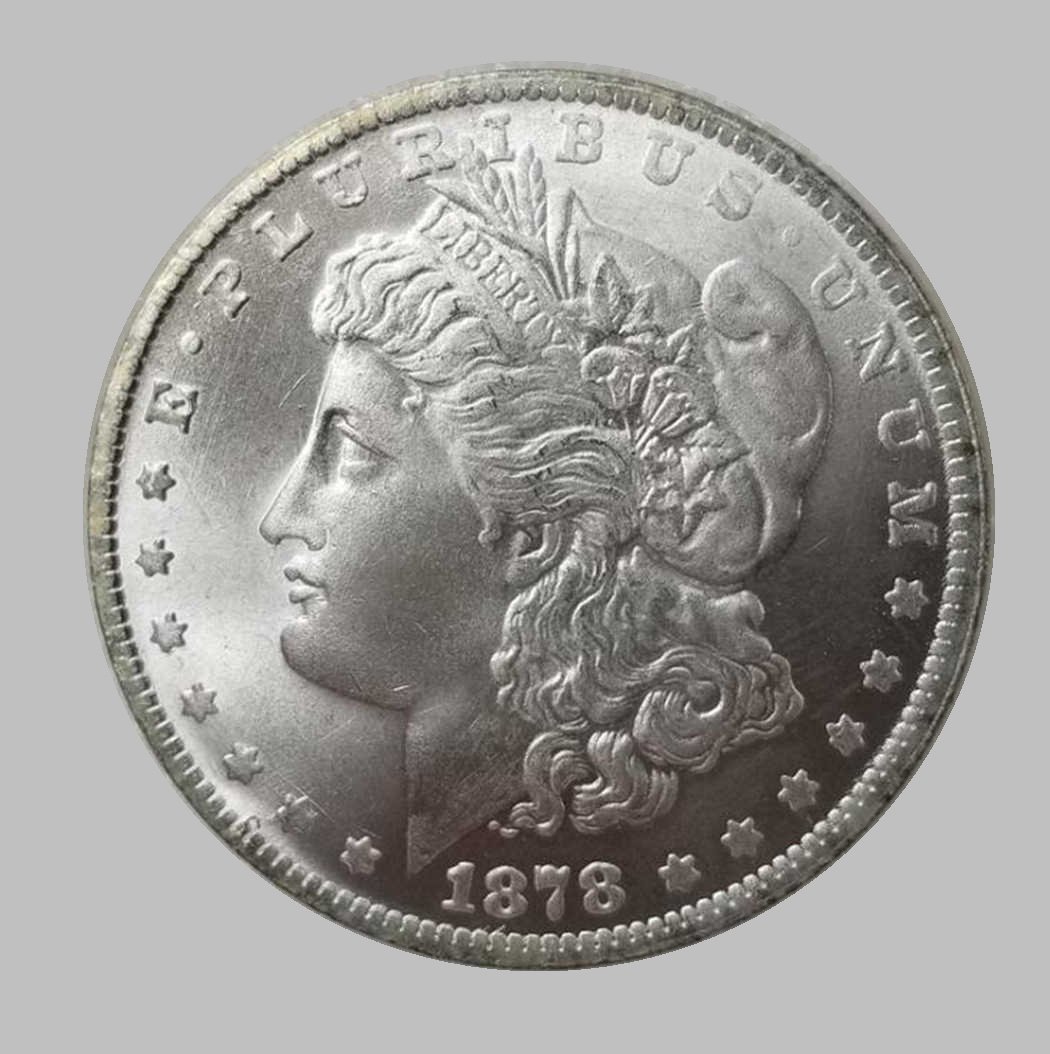 1878-CC ONE DOLLARS MORGAN SILVER COIN (1 of 2)