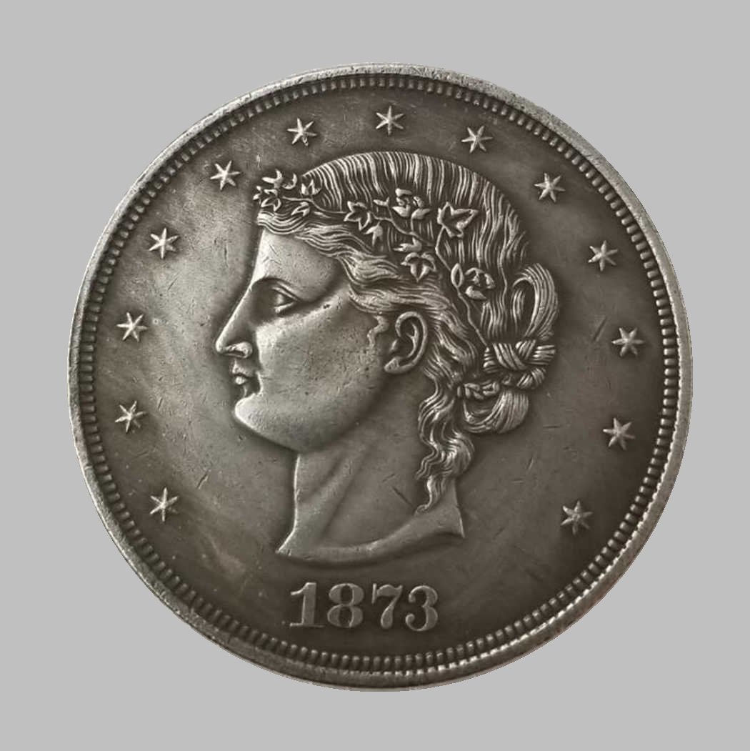 1873 ONE DOLLARS SILVER COIN (1 of 2)