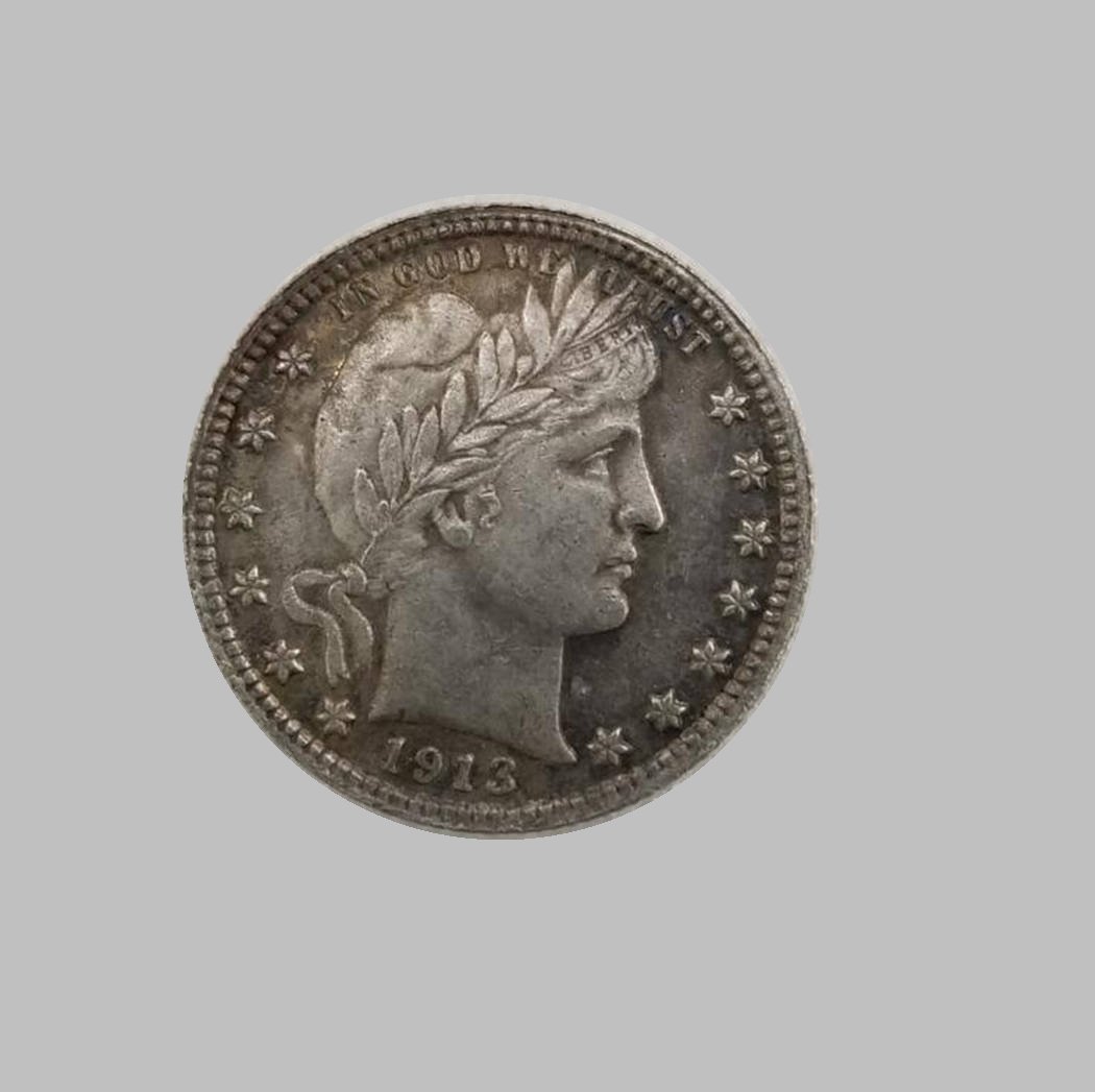 1913-S QUAR DOLLARS SILVER COIN (1 of 2)