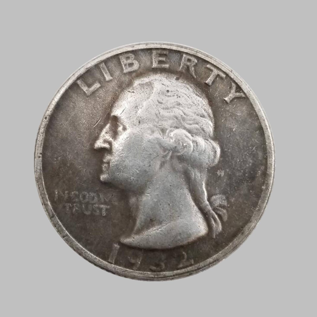 1932-D QUAR DOLLARS SILVER COIN (1 of 2)